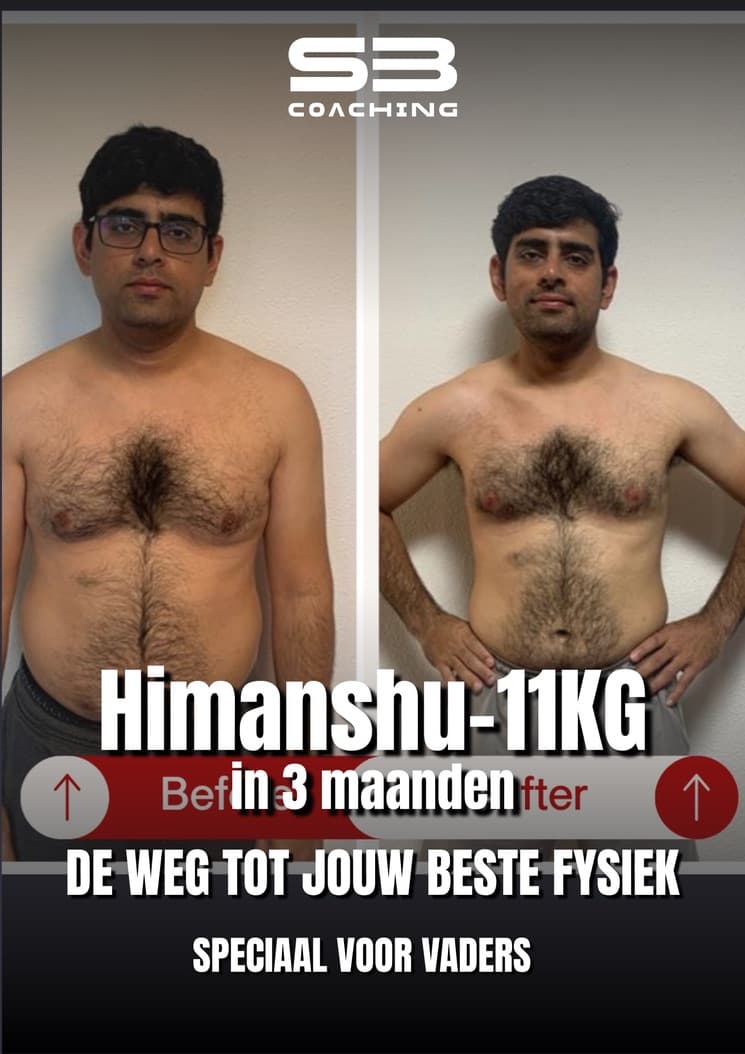 Voor-en-na transformatie 12 van een vader die afviel met coaching van Mannen met een Missie