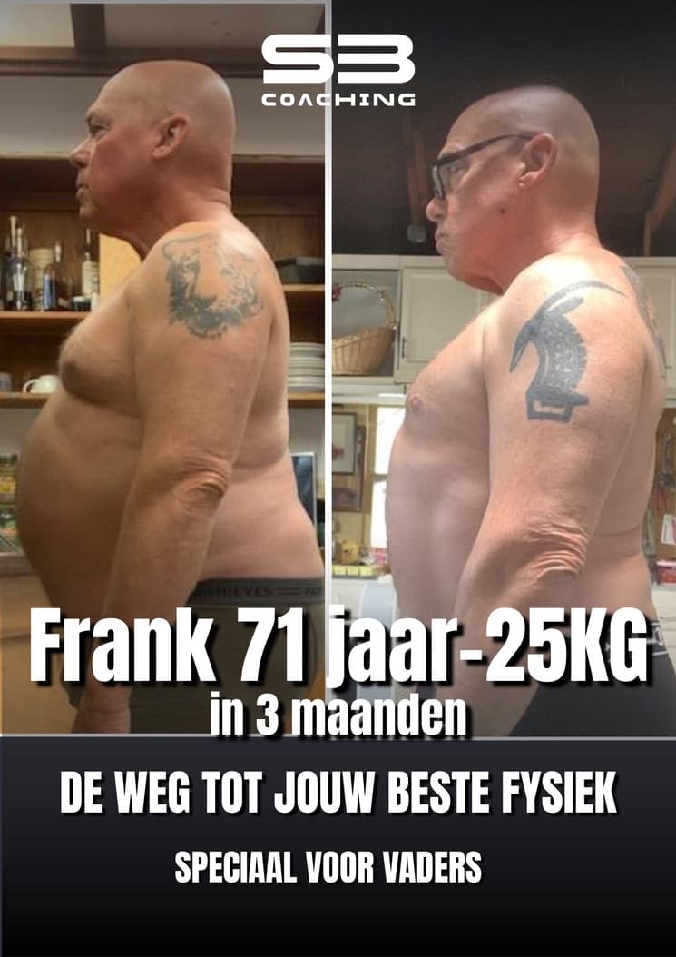 Voor-en-na transformatie 20 van een vader die afviel met coaching van Mannen met een Missie