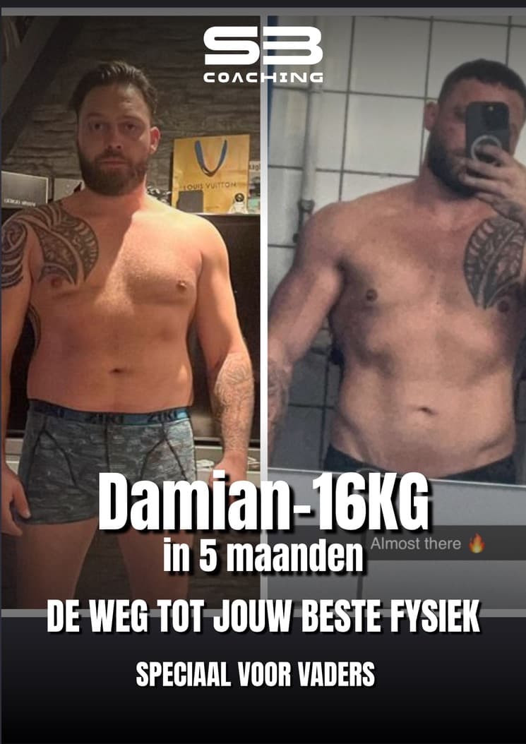 Voor-en-na transformatie 27 van een vader die afviel met coaching van Mannen met een Missie