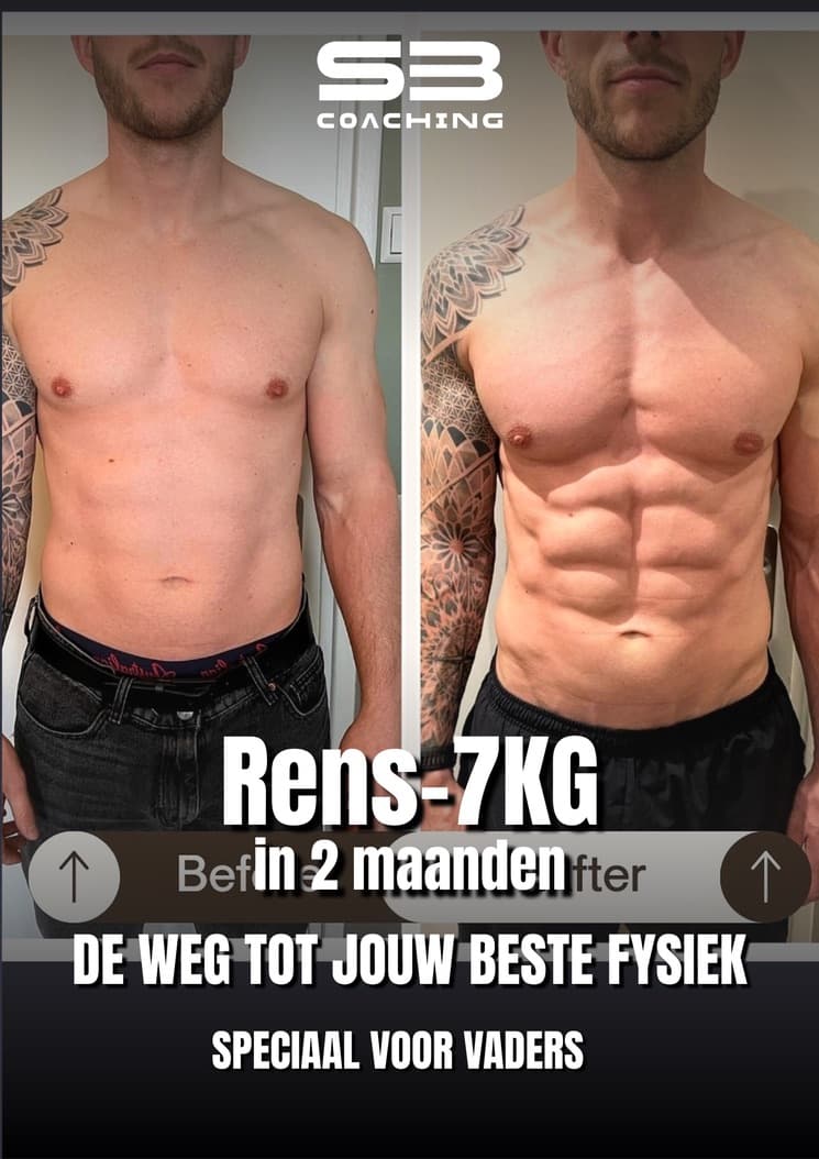 Voor-en-na transformatie 30 van een vader die afviel met coaching van Mannen met een Missie