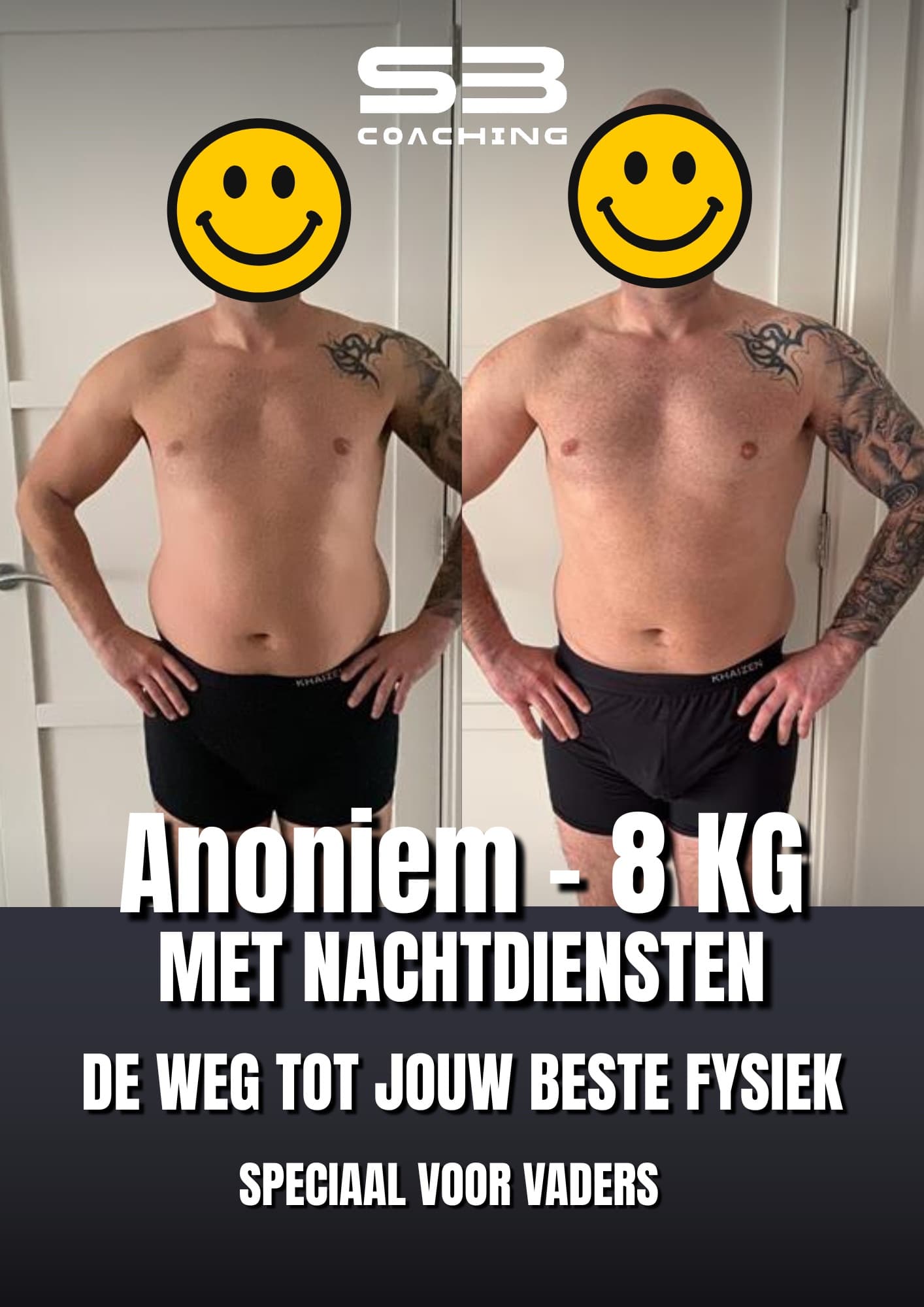 Voor-en-na transformatie 39 van een vader die afviel met coaching van Mannen met een Missie