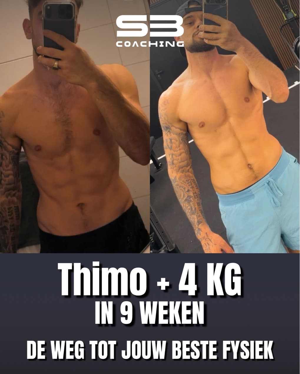 Transformatie van Thimo + 4 KG