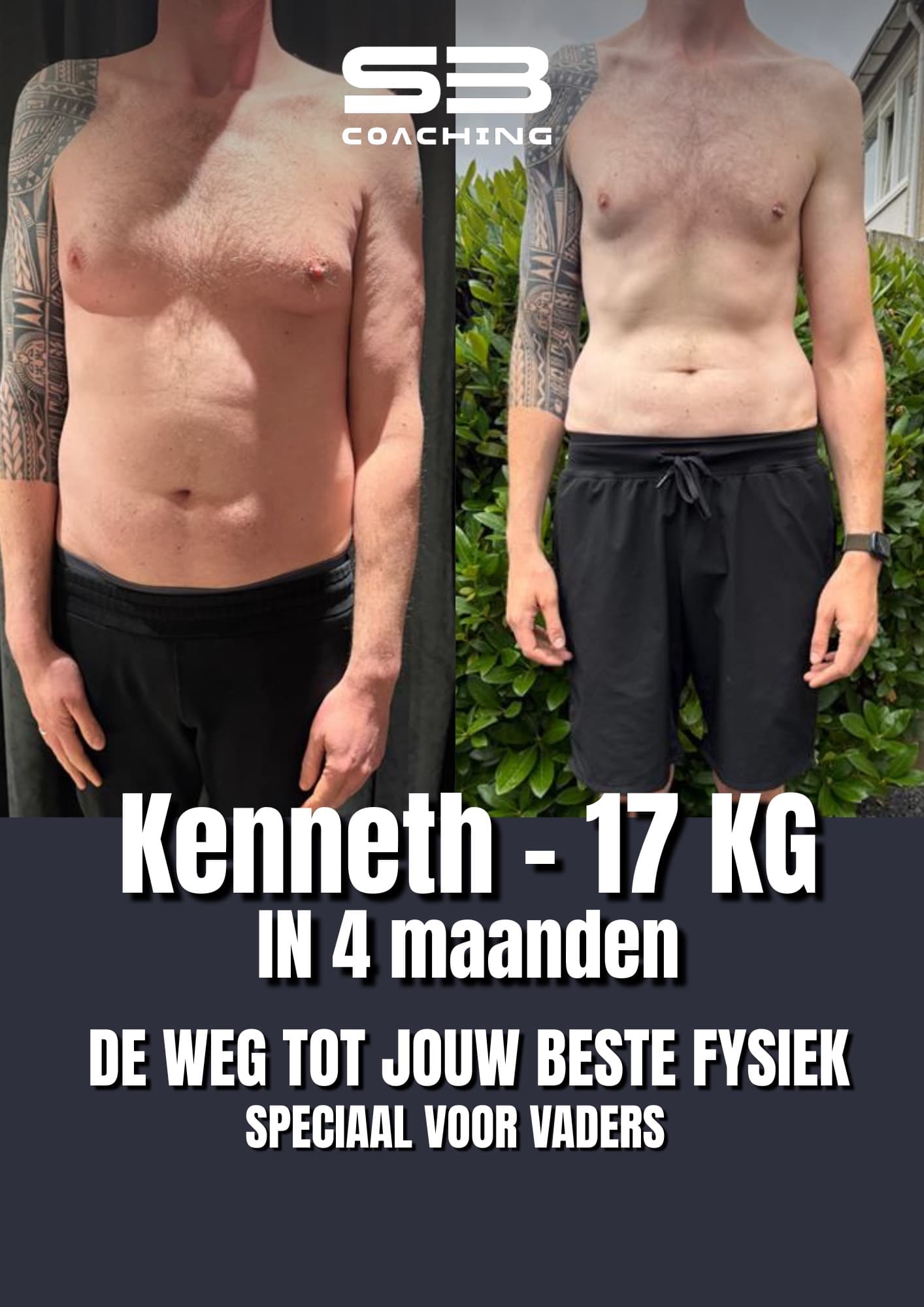 Transformatie van Kenneth - 17 KG